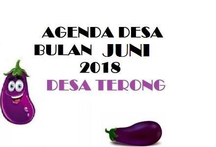 Agenda Bulan Juni 2018